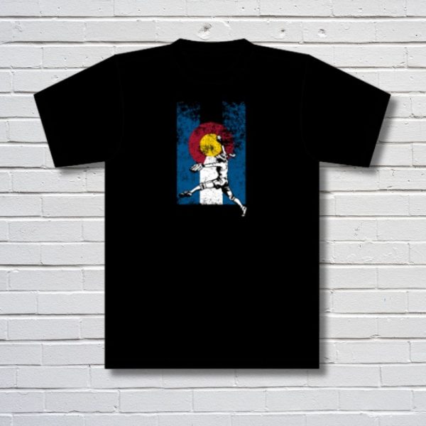 Colorado Flag Softball Tee